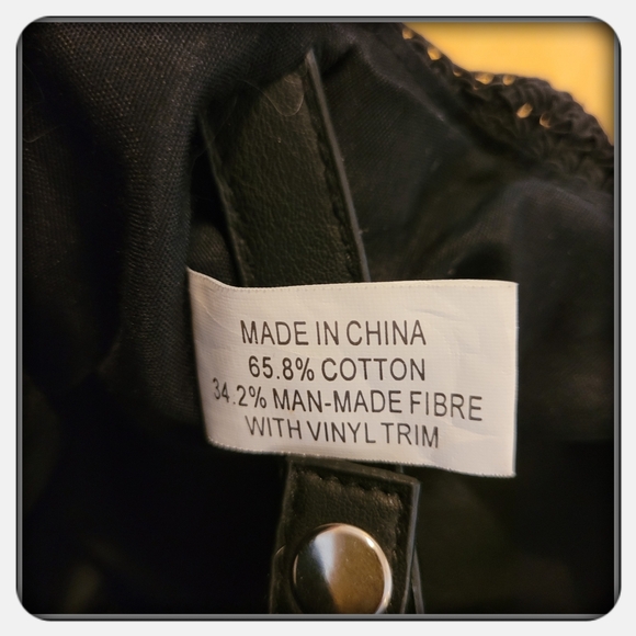 EUC Woman's Vintage Black Rosetti Shoulder Bag - Picture 7 of 10